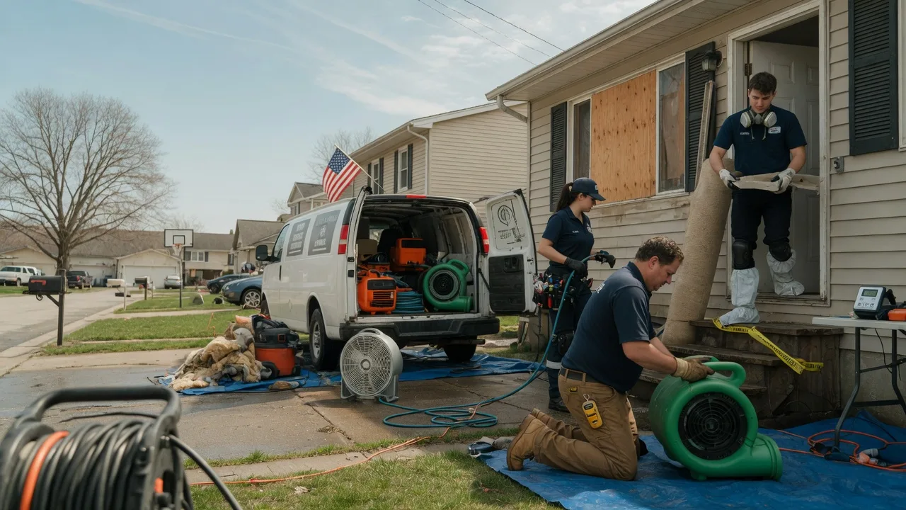 Water Damage Restoration in Millersview, TX near me